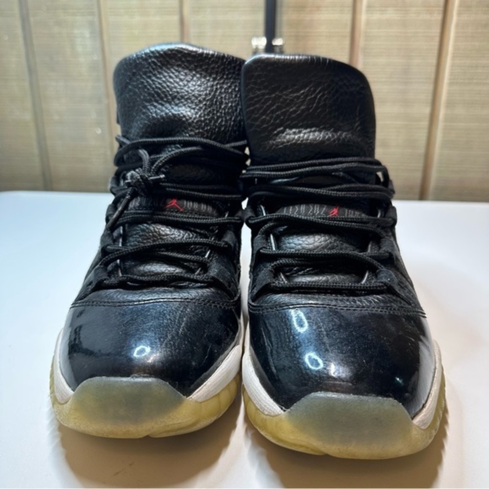 Nike Air Jordan Size 7Y Women’s 8.5  Black Shoes XI 11 Retro 72-10 GS 378038-002 - Picture 2 of 10